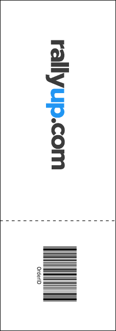 Romeo and Juliet Raffle Ticket Product Back