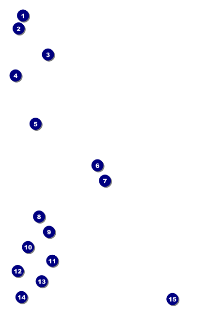 Christmas Carol Drink Ticket Front Field Markers