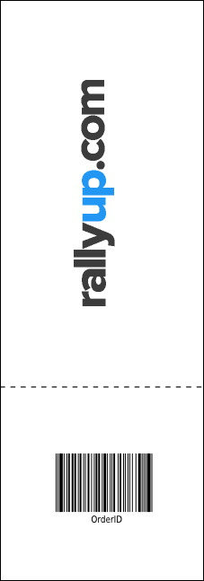 High Tea Raffle Ticket Product Back