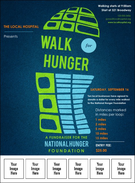 Walk Logo Flyer Product Front