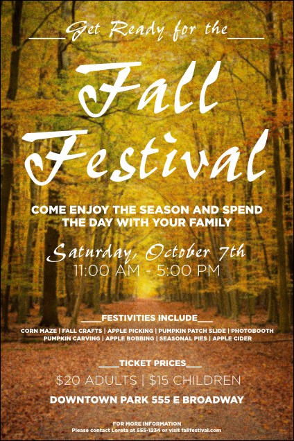 Fall Poster Product Front