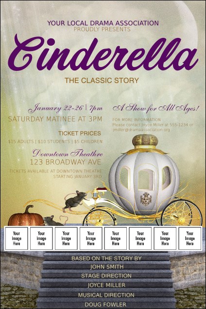 Cinderella Logo Poster Product Front