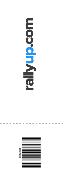 Spiritual Music Raffle Ticket Product Back