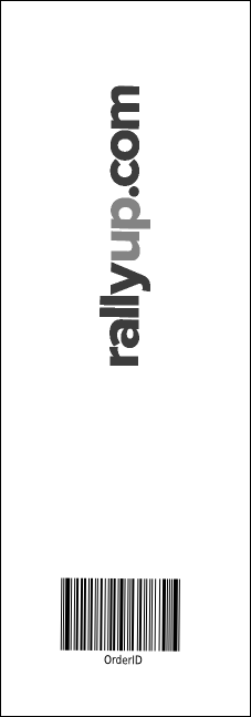 Classical Music Event Ticket Product Back