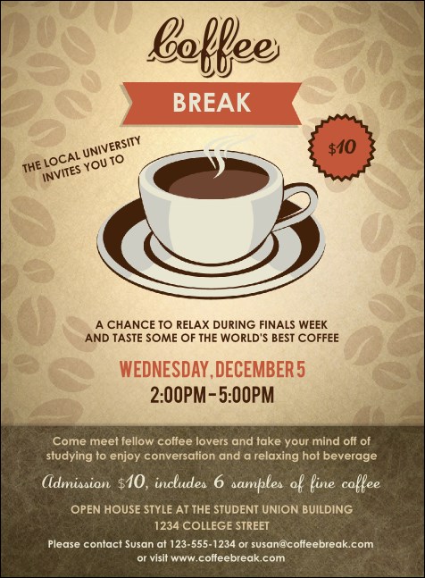 Coffee Invitation Product Front