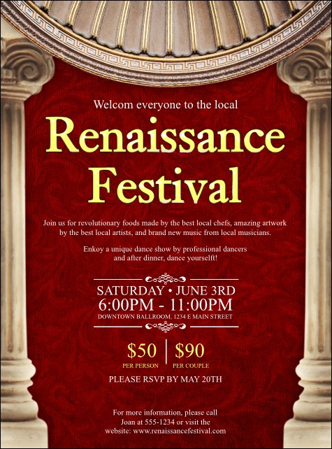 Renaissance Flyer