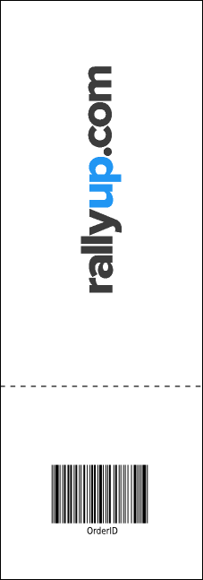 Retro Candy Raffle Ticket Product Back