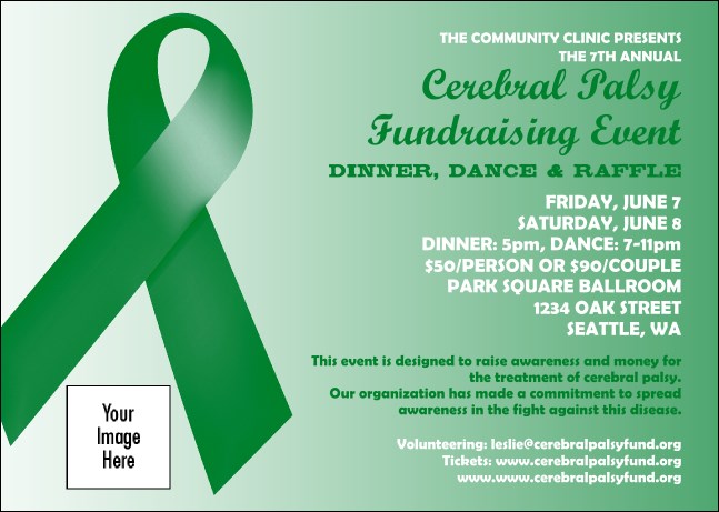 Green Ribbon Club Flyer Product Front