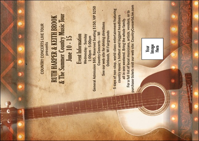 Natural Riffs Club Flyer