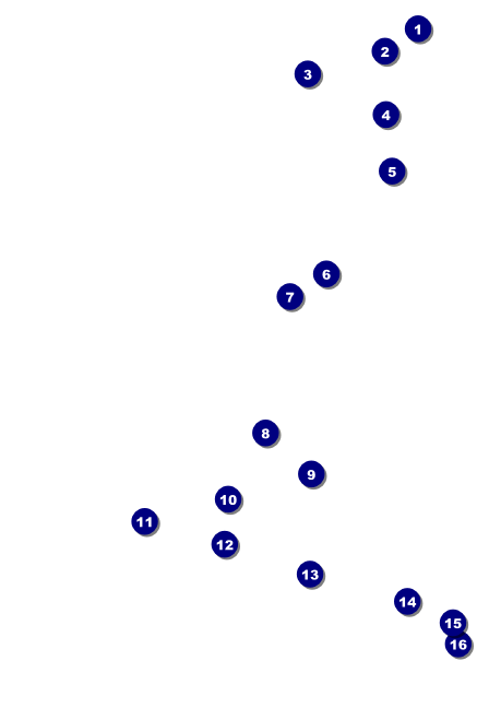 Dance Silhouette Club Flyer Front Field Markers
