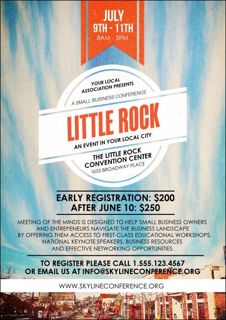 Little Rock Club Flyer